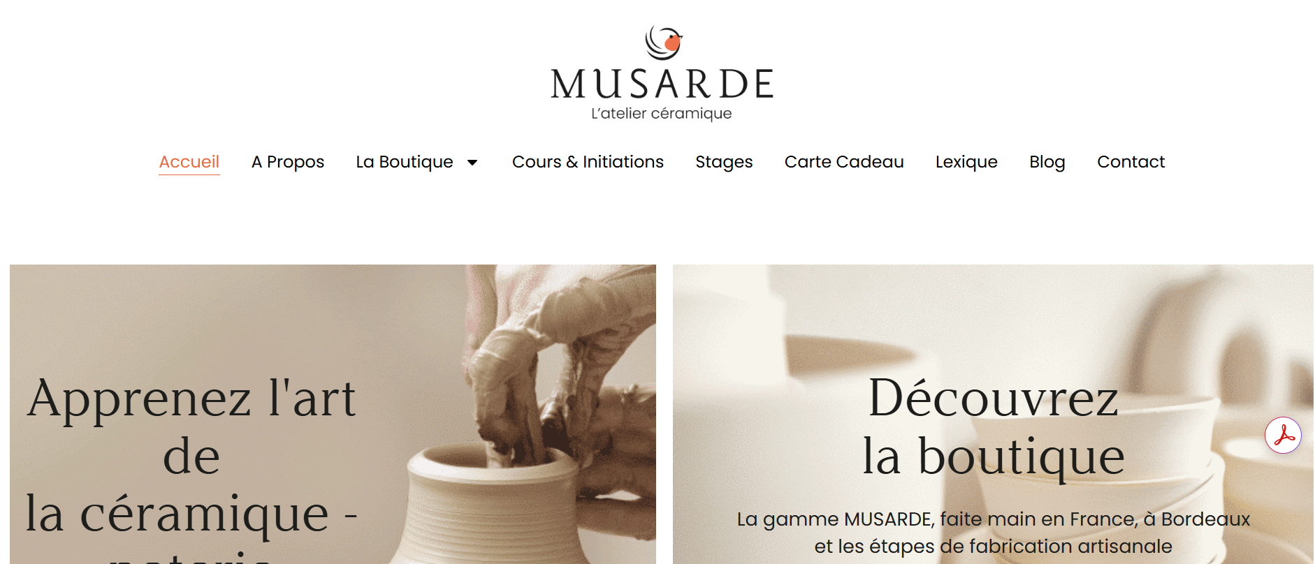 Musarde-ceramique.com